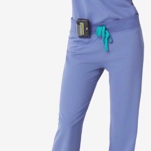 Figs big sky blue Livingston scrub pants